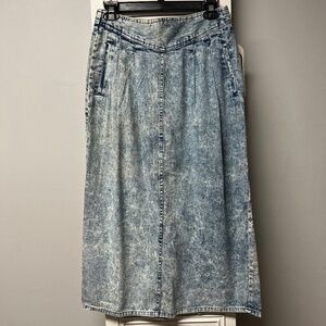 Vintage Acid Wash Skirt